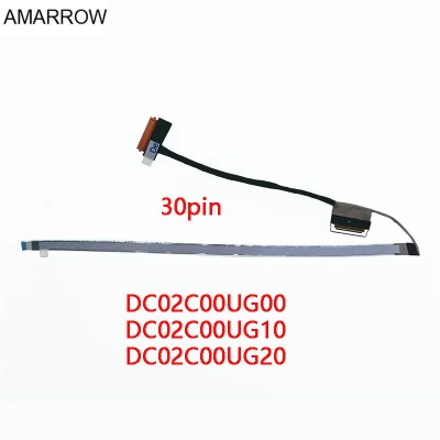 Cablu video LVDS Laptop, Lenovo, ThinkBook 15P G2 ITH Type 21B1, 5CB1D70702, DC02C00UG00, DC02C00UG10, DC02C00UG20, HY520 EDP Cable FHD, 30 pini foto