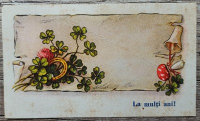 Felicitare interbelica foto