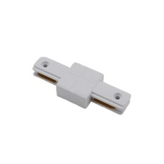 Set Conector pentru Sina Techstar&reg; RailRacks, Monofazata, Tip L, Forma I, Alb
