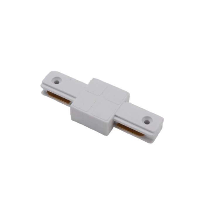 Set Conector pentru Sina Techstar&reg; RailRacks, Monofazata, Tip L, Forma I, Alb