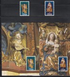 Liechtenstein 1982 - Crăciun, Serie + 3 Carti Maxime, MNH, Nestampilat