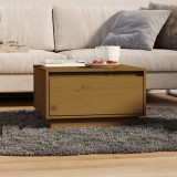 Gossi masuta de cafea,maro miere,55x56x32 cm,lemn masiv de pin
