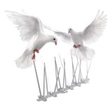 Bandă Anti-Păsări, Model Plastic Transparent, Dimensiuni 25 x 3.5 x 11 cm