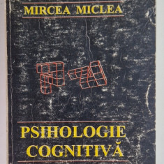 PSIHOLOGIE COGNITIVA de MIRCEA MICLEA 1994 , PREZINTA URME DE UZURA