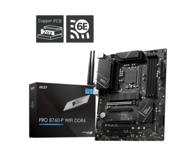 MB MSI PRO B760-P WIFI DDR4 LGA1700 foto