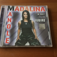 madalina manole a fost va fi iubire 2003 album cd press cd disc muzica pop VG++