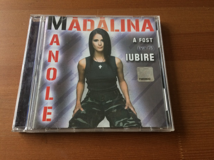 madalina manole a fost va fi iubire 2003 album cd press cd disc muzica pop VG++
