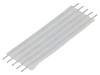 Conector cablu jumper flexibil TE Connectivity 2.54mm, 5 piste, FSN21.5A-05, Nomex, drepte, 38.1mm
