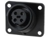 Conector Circular Soclu Mamă 4 PIN Buccaneer 900 Nichelat