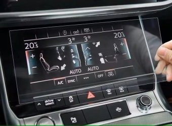 Audi A7 on screen 2019-2021, ecran navigatie folie protectie King Protection foto