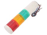 Coloană de Semnalizare LED Roșu/Ambră/Verde 24V