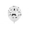 Set 10 Baloane Latex Imprimate Cu Mingi De Fotbal Si Fotbalist