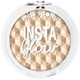 Pudra iluminatoare Insta Glow 101 Golden Glow, 5g, Miss Sporty
