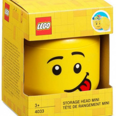 LEGO Cutii depozitare: Cutie depozitare S cap minifigurina