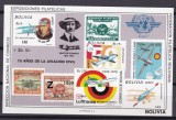 Bolivia 1979 aviatie MI bl. 82 MNH, Nestampilat