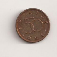 Moneda Suedia - 50 Ore 1992 v2