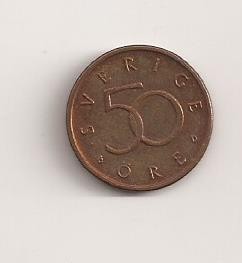 Moneda Suedia - 50 Ore 1992 v2 foto