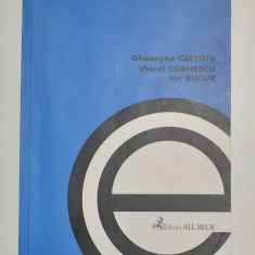 Gh Cretoiu, V. Cornescu, Ion Bucur - Economie (Ed. All Beck 2003)