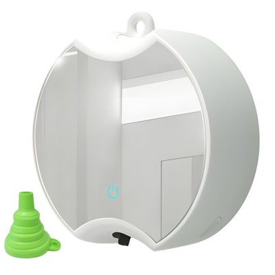 Dispenser Automat Tactil, Sapun Spuma, SELERIS, 3 Niveluri de Spuma, 350ml, USB-C, 2600 mAh, Oglinda foto