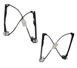 Macara geam Volkswagen Touran 1T1 2003-2006 stanga 1T1837461B fara motoras, electrica