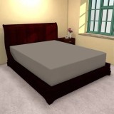 Husă de pat jerse &ndash; bej - 160x200