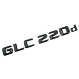 Emblema GLC 220d Negru, pentru spate portbagaj Mercedes, Mercedes-benz