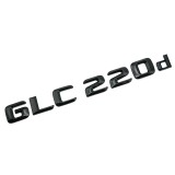 Emblema GLC 220d Negru, pentru spate portbagaj Mercedes, Mercedes-benz