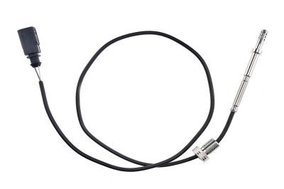 Senzor temperatura filtru particule Vw Passat 2.0tdi 2003-, in fata turbocompresorului, lungime cablu 330mm, NTY EGT-VW-008 foto