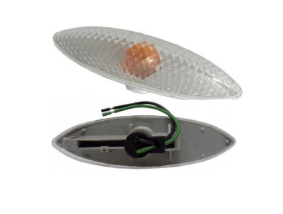 Lampa semnalizare aripa TOYOTA YARIS (XP10), 04.1999-12.2005, DEPO, fata, partea dreapta, W5W; alb; cu bec; cu suport becuri incorporat; foto