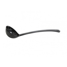 Polonic negru pentru supa, diametru 9 cm, 33 cm
