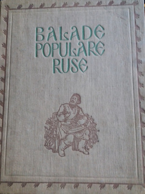 BALADE POPULARE RUSE - ILUSTRATII DE DEMIAN {1954} foto