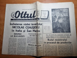 Ziarul oltul 27 mai 1973-vizita lui ceausescu in san marino si italia