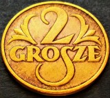 Moneda istorica 2 GROSZE - POLONIA, anul 1935 *cod 2205 A = excelenta