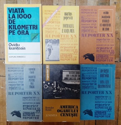 Marius Popescu - Fotbalul e viata mea. Cazul Dobrin (Reporter XX) + 5 alte volume jurnalism (Neagu Udroiu, Romulus Rusan, Ovidiu Ioanitoaia etc.) foto