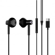 Casti Audio Mi Dual In Ear, Microfon, Buton Control, Conector USB Type-C, Negru foto