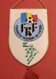 Fanion fotbal - FRF - ROMANIA la Campionatul Mondial ITALIA 1990