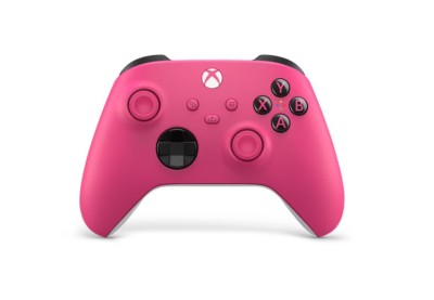 MS Xbox X Wireless Controller EN/FR/DE/IT/PL/PT/RU/ES EMEA 1 License Deep Pink &amp;quot;QAU-00083&amp;quot; (timbru verde 0.8 lei) foto