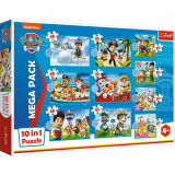 PUZZLE TREFL 10IN1 PATRULA CATELUSILOR ECHIPA CATELUSILOR