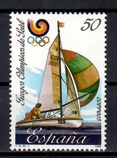 Spania 1988 - Jocurile Olimpice - Seul, MNH