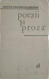 POEZII SI PROZA-AGATHA GRIGORESCU-BACOVIA-252734