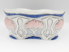 Superba fructiera - vas decorativ Art Nouveau Iris portelan Nagel !