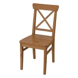Scaun lemn pentru bucatarie, inaltime 91 cm, Maro, General