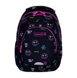 Cumpara ieftin Ghiozdan Head AB330, 3 compartimente, 39 x 28 x 15 cm, design smiley