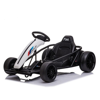 Kinderauto Go Kart electric pentru copii SX1968, 500W putere, 24V, CU ROTI MOI Alb foto