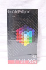 Caseta video VHS Goldstar XG E-240 - sigilata