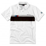 Tricou Polo Barbati Oe Bmw M Motorsport Lifestyle Alb / Negru Marimea M 80142461107