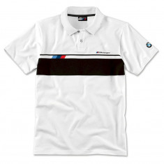 Tricou Polo Barbati Oe Bmw M Motorsport Lifestyle Alb / Negru Marimea M 80142461107