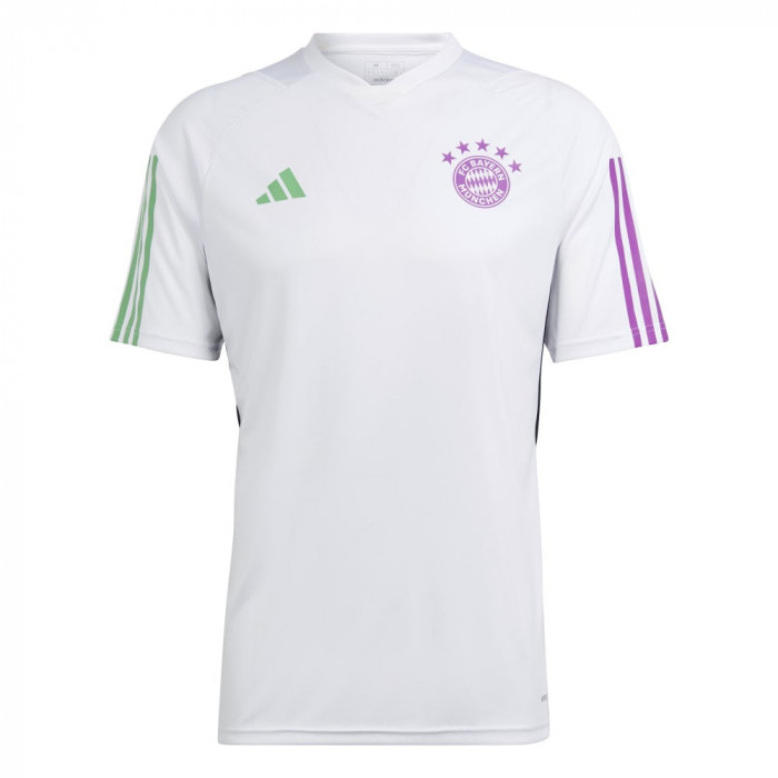 Bayern M&uuml;nchen tricou de antrenament pentru bărbați Tiro 23 white - M