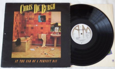 Chris de Burgh - At The End Of A Perfect Day (1977, A&amp;amp;M) Disc vinil LP original foto