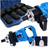 Pistol cheie pneumatica impact 4200Nm 1tol camion tir utilaje +Trusa chei tubulare de forta impact 1tol 17-41mm (TA827+TA1250)